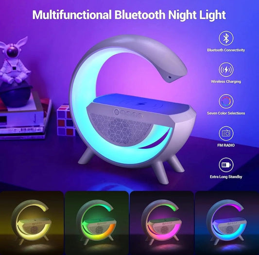 G-SHAPE: RGB Lamp & Bluetooth Speaker with Wirless Charging